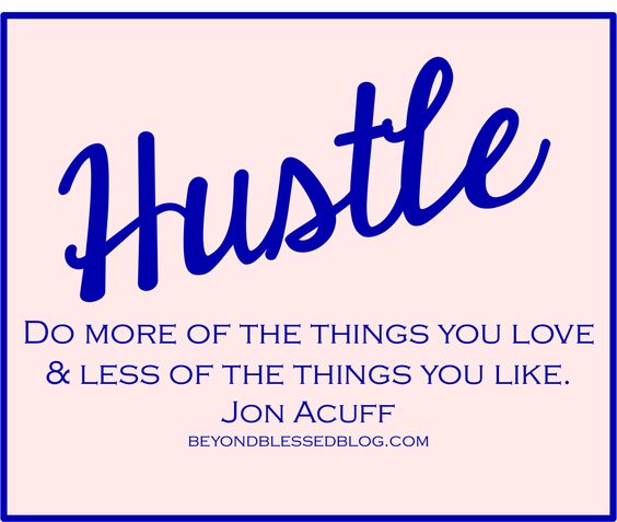 beyond blessed blog make your hustle matter  jon acuff