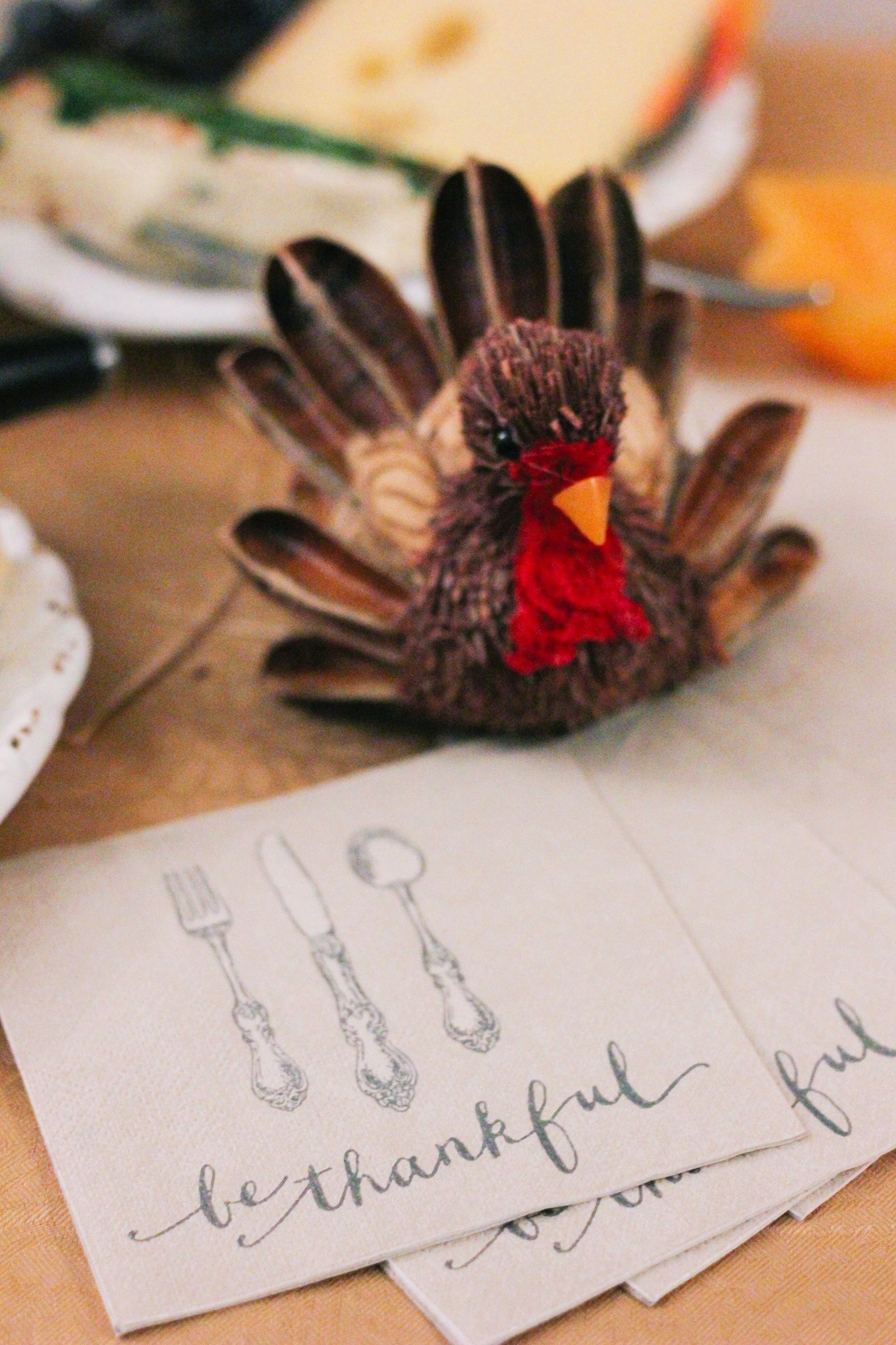 Setting the Thanksgiving Table